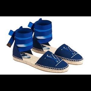 LOUIS VUITTON Starboard Espadrilles Flat Sandals Shoes